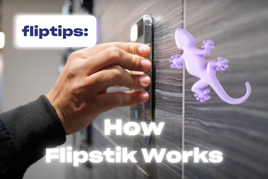 Load video: How to Stick your Flipstik to Surfaces