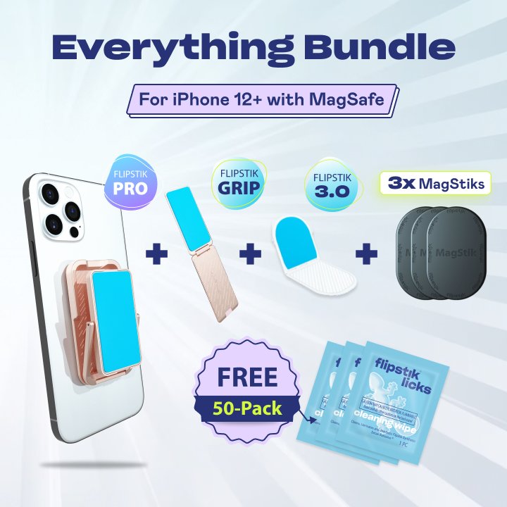 Everything Bundle: Pro + Grip + 3.0 + MagStik - Rose Gold - Everything Bundle: Pro + Grip + 3.0 + MagStik - MEGABUNDRG